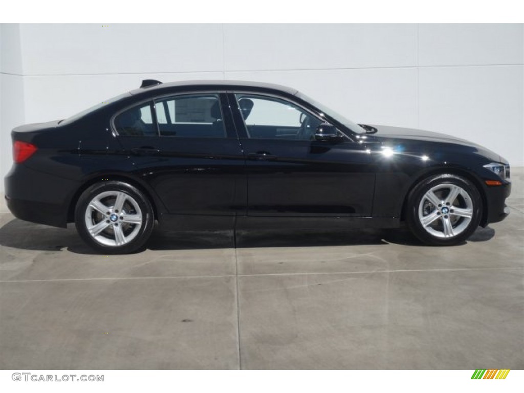 2015 3 Series 328i Sedan - Jet Black / Black photo #2