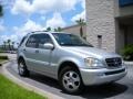 2002 Brilliant Silver Metallic Mercedes-Benz ML 320 4Matic  photo #4