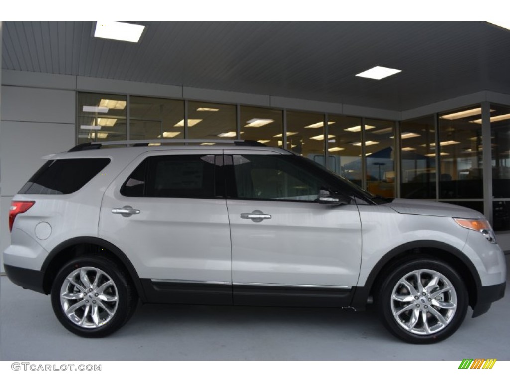 2015 Explorer XLT - Ingot Silver / Medium Light Stone photo #2