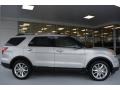 2015 Ingot Silver Ford Explorer XLT  photo #2