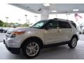 2015 Ingot Silver Ford Explorer XLT  photo #3