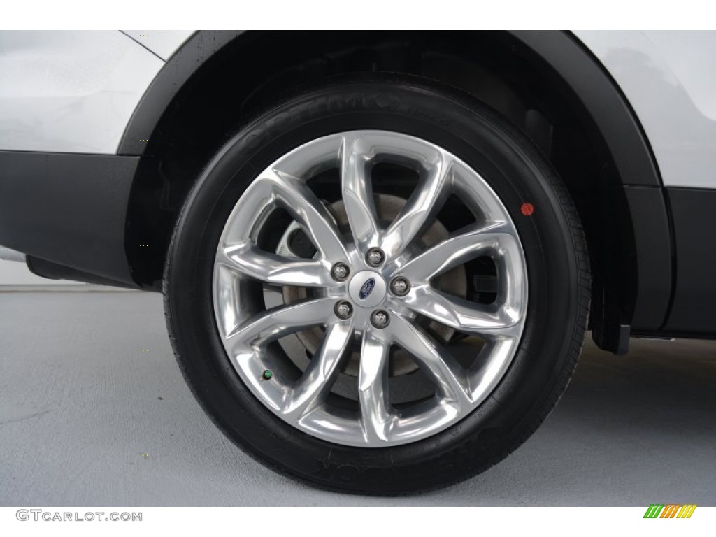 2015 Explorer XLT - Ingot Silver / Medium Light Stone photo #11