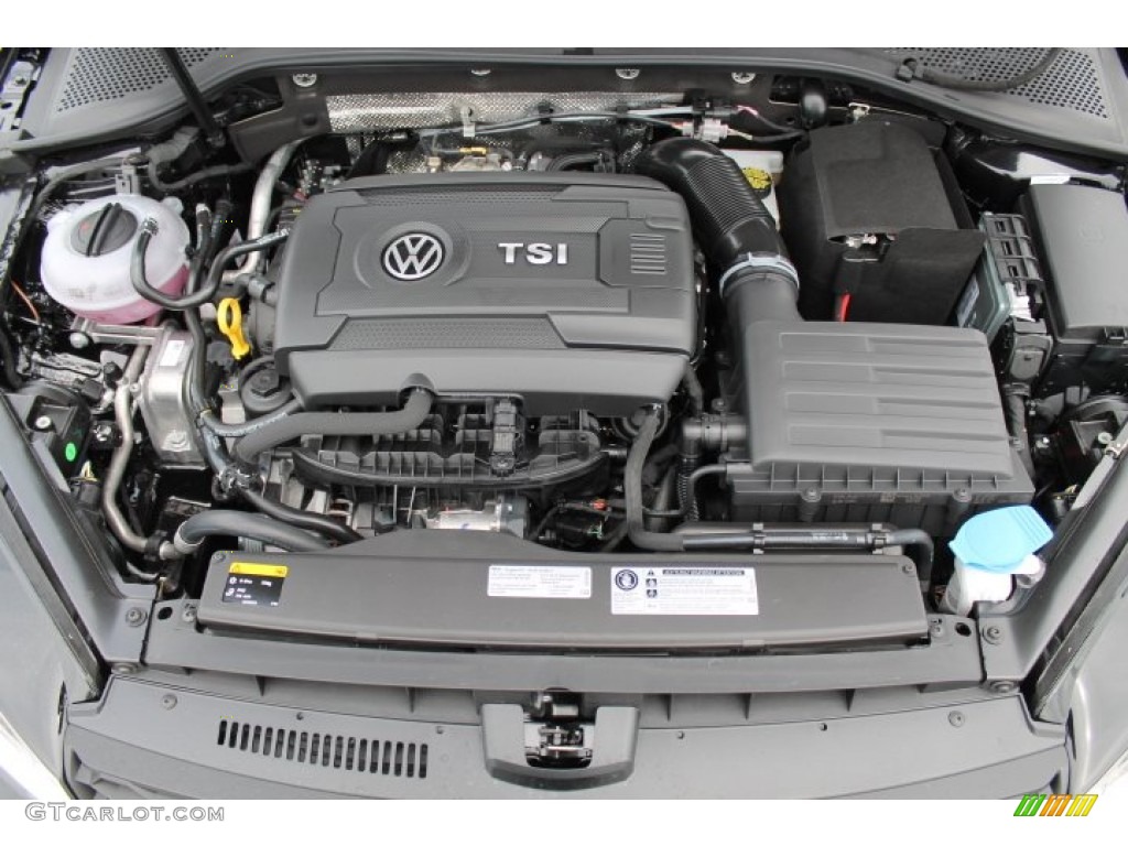 2015 Volkswagen Golf GTI 4-Door 2.0T S Engine Photos