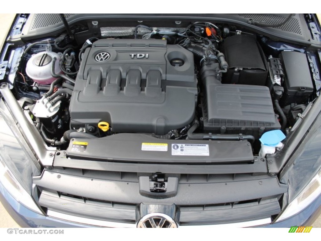 2015 Volkswagen Golf 4 Door TDI SE Engine Photos