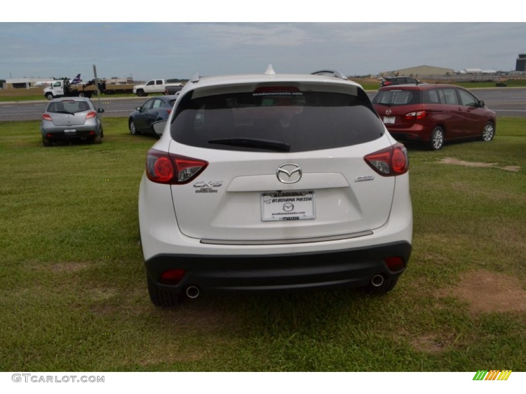 2015 CX-5 Grand Touring - Crystal White Pearl Mica / Sand photo #3
