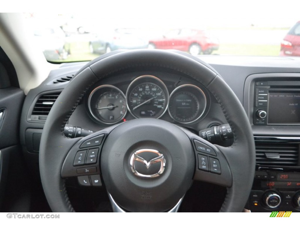 2015 CX-5 Grand Touring - Crystal White Pearl Mica / Sand photo #9