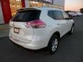 2015 Pearl White Nissan Rogue SV AWD  photo #7