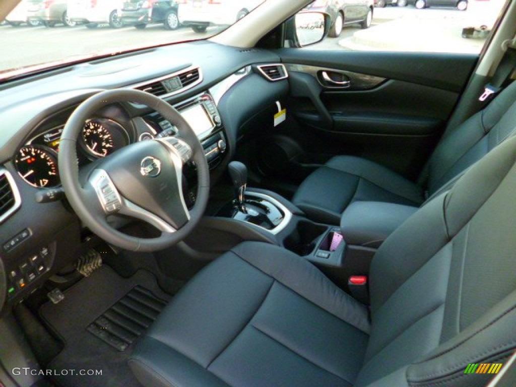 Charcoal Interior 2015 Nissan Rogue Sl Awd Photo 97699641