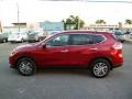 2015 Cayenne Red Nissan Rogue SL AWD  photo #4