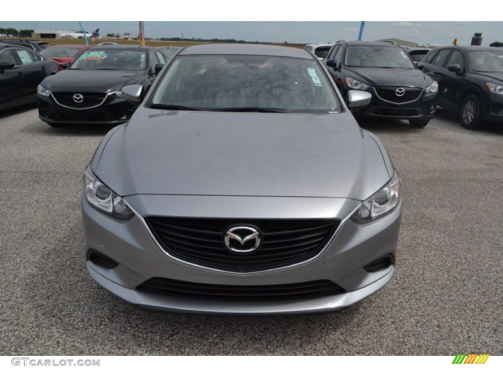 2015 Mazda6 Sport - Liquid Silver Metallic / Black photo #8