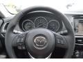 Black 2015 Mazda Mazda6 Touring Steering Wheel