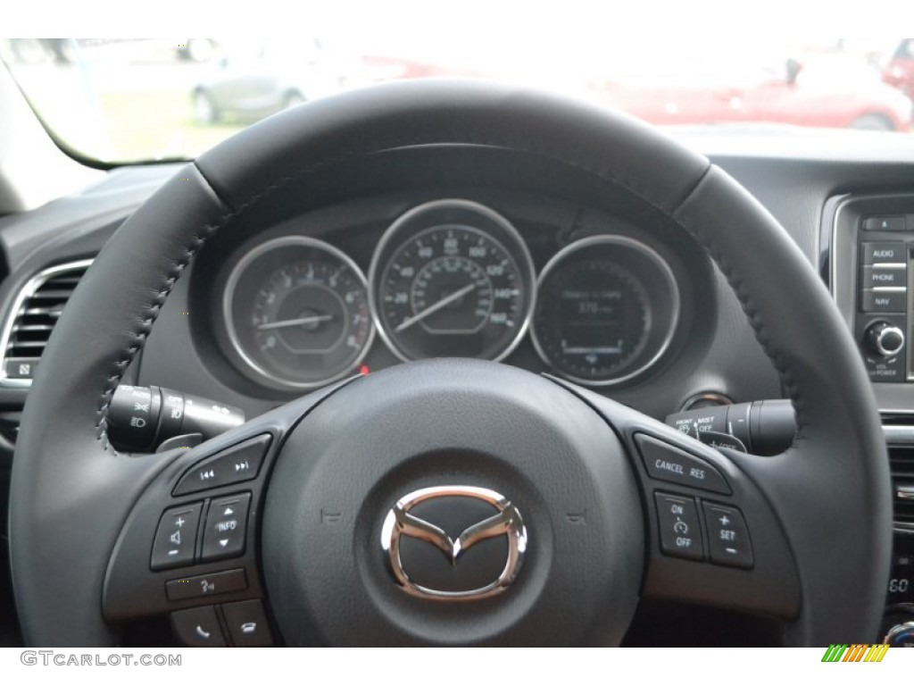 2015 Mazda6 Grand Touring - Jet Black Mica / Black photo #9
