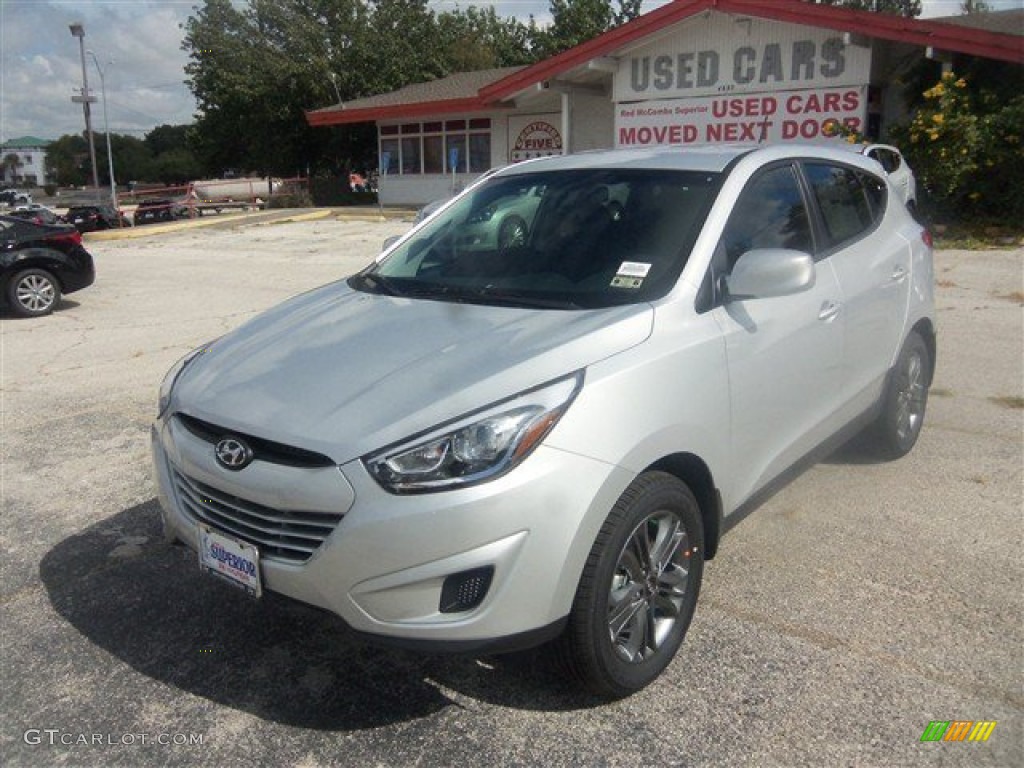 2015 Tucson GLS - Diamond Silver / Black photo #1