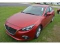 Soul Red Metallic 2015 Mazda MAZDA3 i Touring 5 Door Exterior