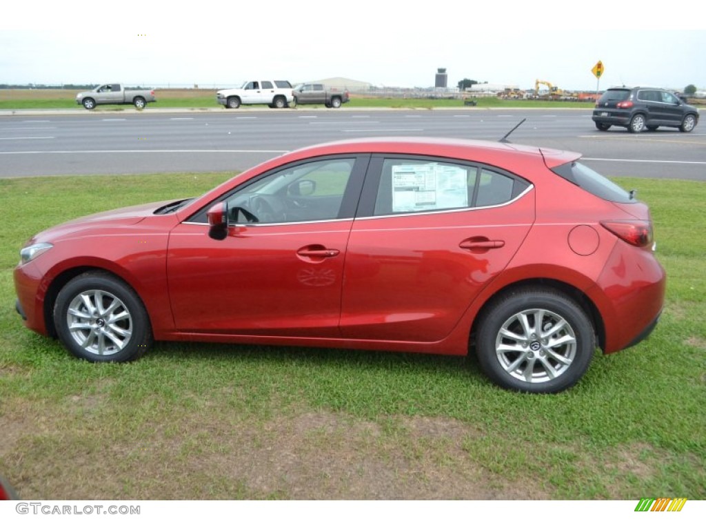 Soul Red Metallic 2015 Mazda MAZDA3 i Touring 5 Door Exterior Photo #97703316