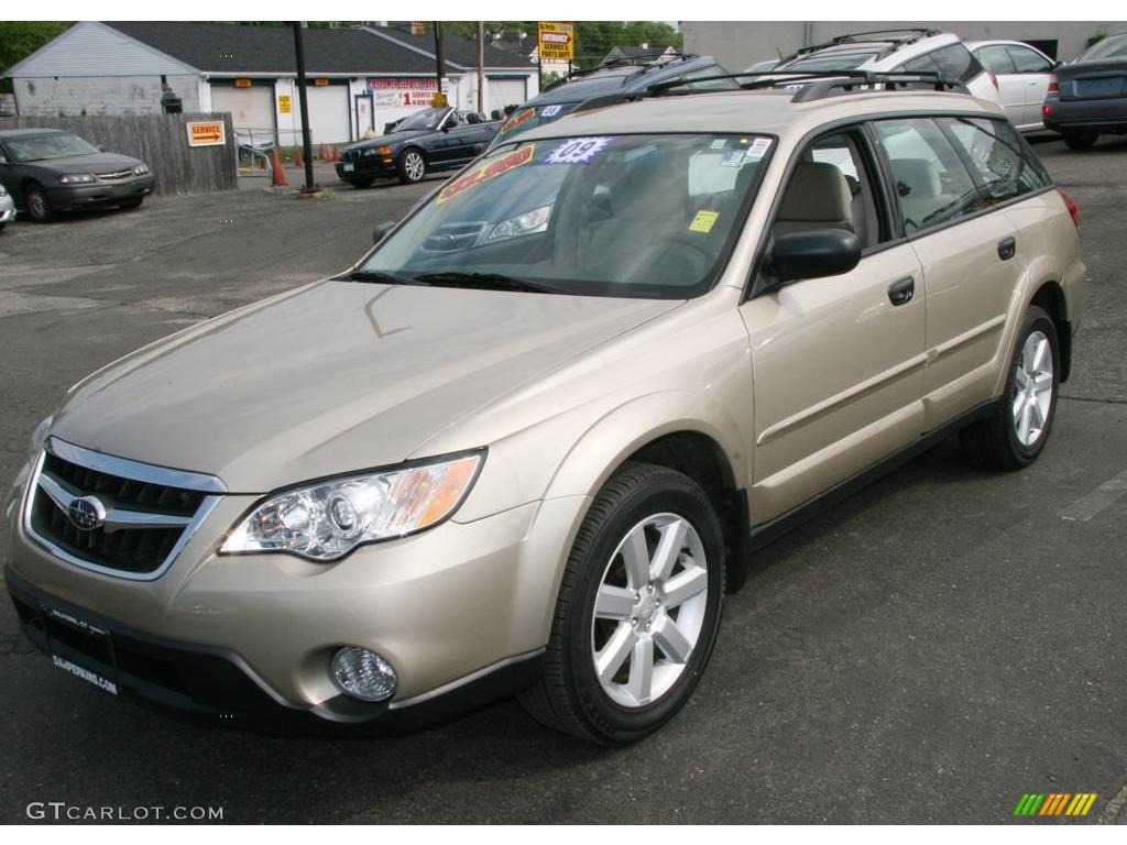 2009 Outback 2.5i Special Edition Wagon - Harvest Gold Metallic / Warm Ivory photo #1