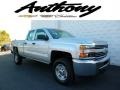 Silver Ice Metallic 2015 Chevrolet Silverado 2500HD WT Double Cab 4x4