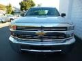 Silver Ice Metallic - Silverado 2500HD WT Double Cab 4x4 Photo No. 2