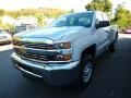 Silver Ice Metallic - Silverado 2500HD WT Double Cab 4x4 Photo No. 3