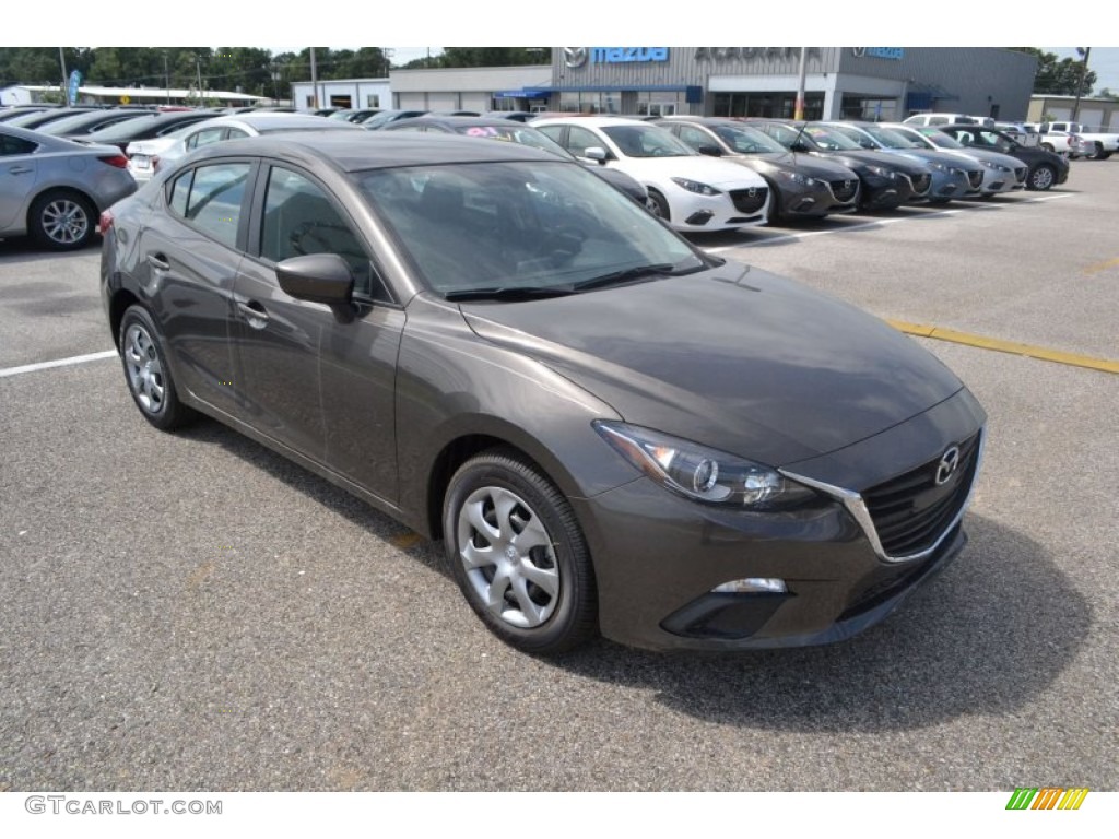 Titanium Flash Mica 2014 Mazda MAZDA3 i Sport 4 Door Exterior Photo #97705182