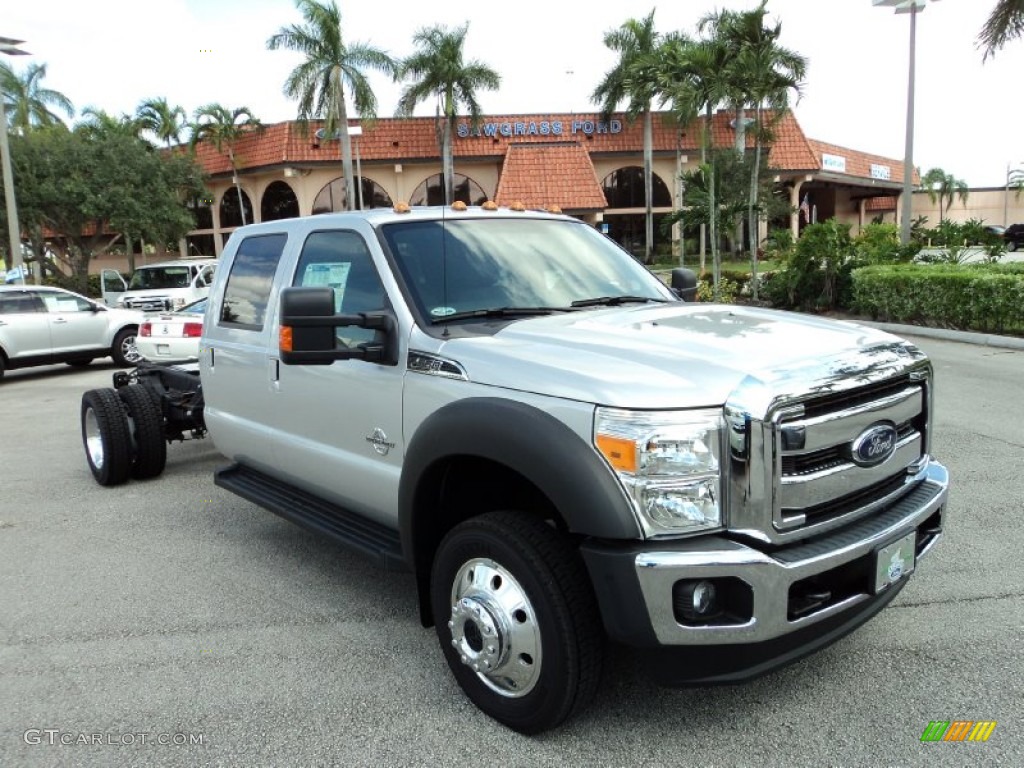 Ingot Silver Metallic Ford F550 Super Duty