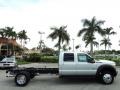 Ingot Silver Metallic - F550 Super Duty Lariat Crew Cab 4x4 Chassis Photo No. 7