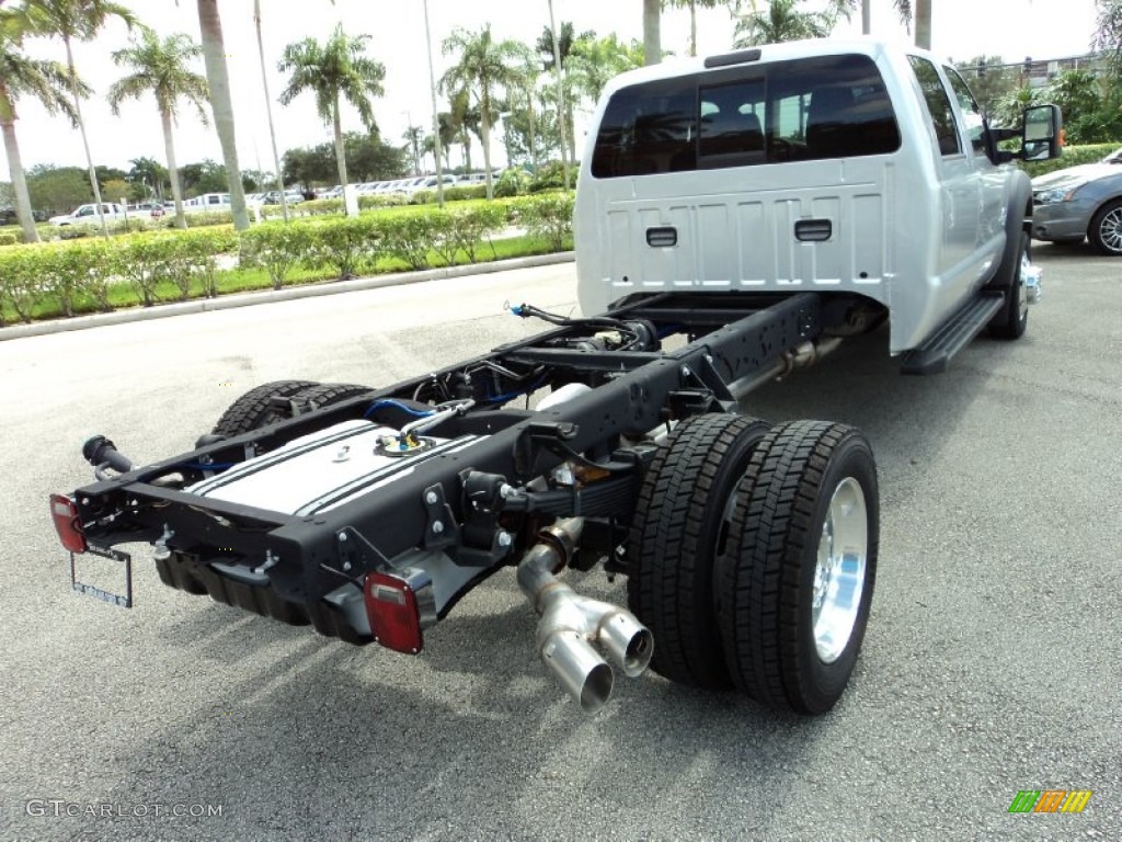 2015 Ford F550 Super Duty Lariat Crew Cab 4x4 Chassis Undercarriage Photo #97705428