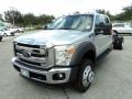 Ingot Silver Metallic - F550 Super Duty Lariat Crew Cab 4x4 Chassis Photo No. 15