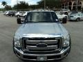 Ingot Silver Metallic - F550 Super Duty Lariat Crew Cab 4x4 Chassis Photo No. 17