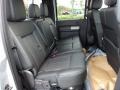 Rear Seat of 2015 F550 Super Duty Lariat Crew Cab 4x4 Chassis