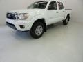 2015 Super White Toyota Tacoma V6 PreRunner Double Cab  photo #7