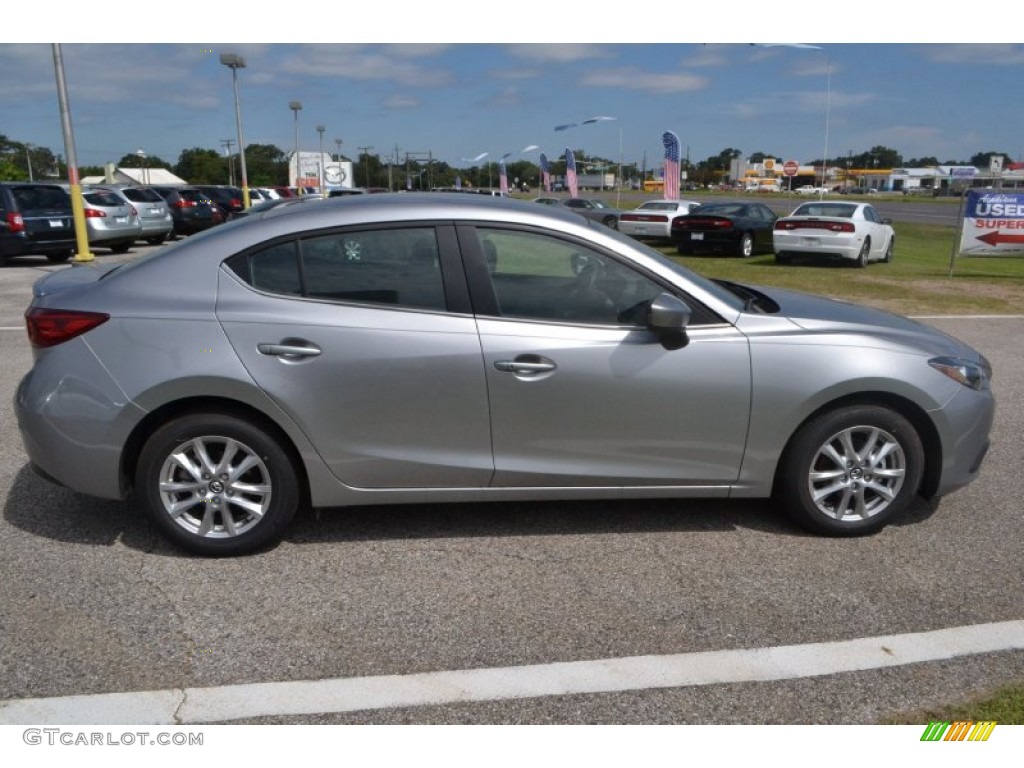 Liquid Silver Metallic 2014 Mazda MAZDA3 i Touring 4 Door Exterior Photo #97707435