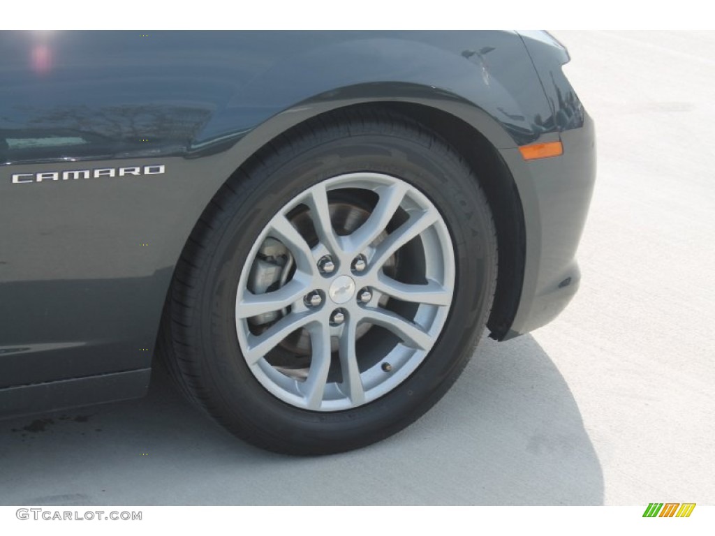 2014 Camaro LT Coupe - Ashen Gray Metallic / Gray photo #12