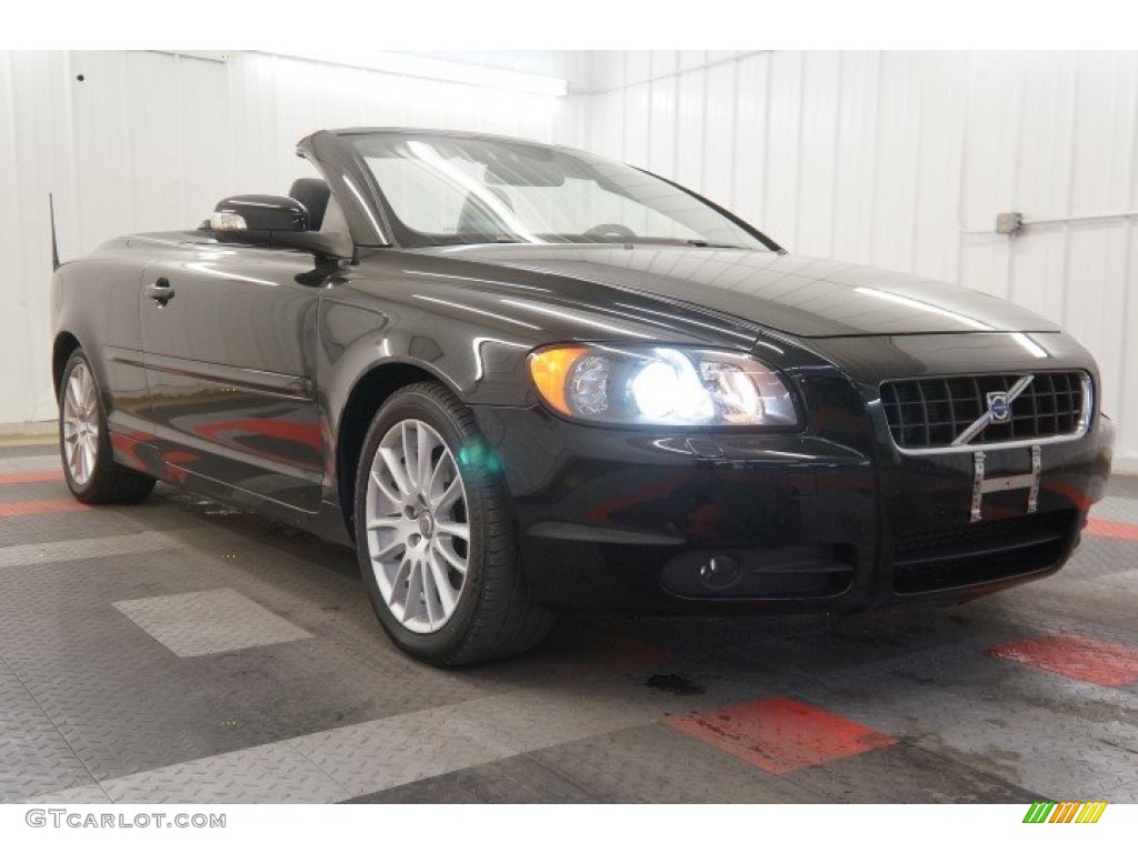 2008 C70 T5 - Solid Black / Calcite Cream photo #5