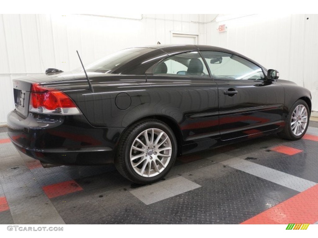 2008 C70 T5 - Solid Black / Calcite Cream photo #7