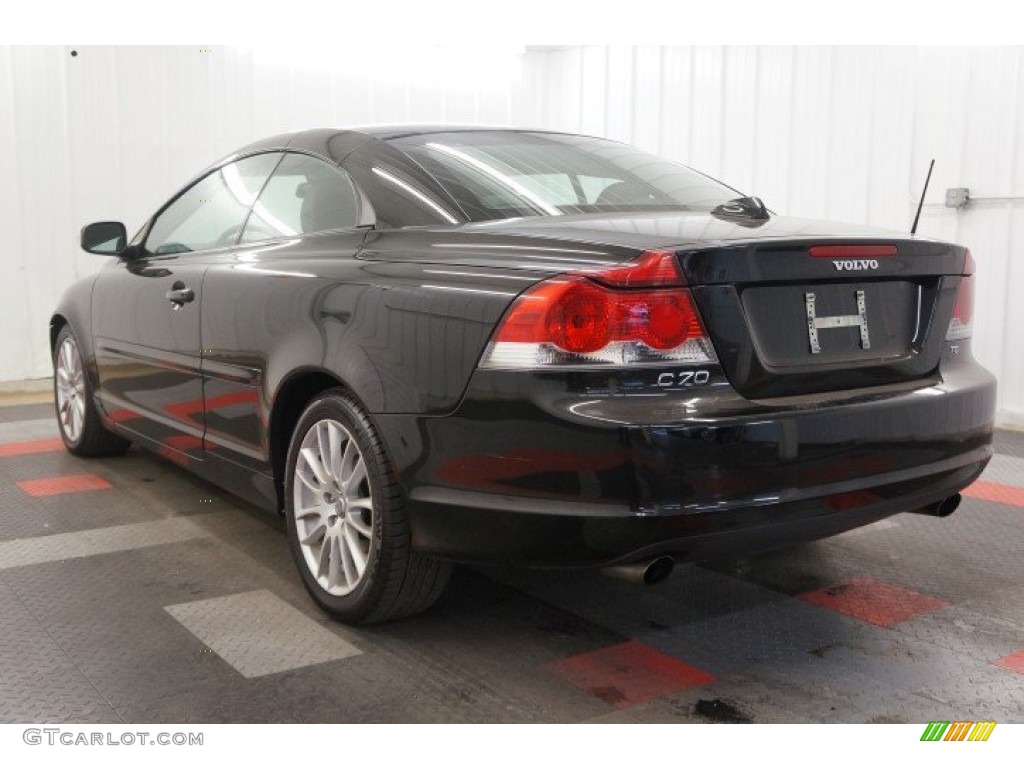 2008 C70 T5 - Solid Black / Calcite Cream photo #10