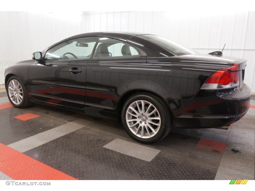 2008 C70 T5 - Solid Black / Calcite Cream photo #11