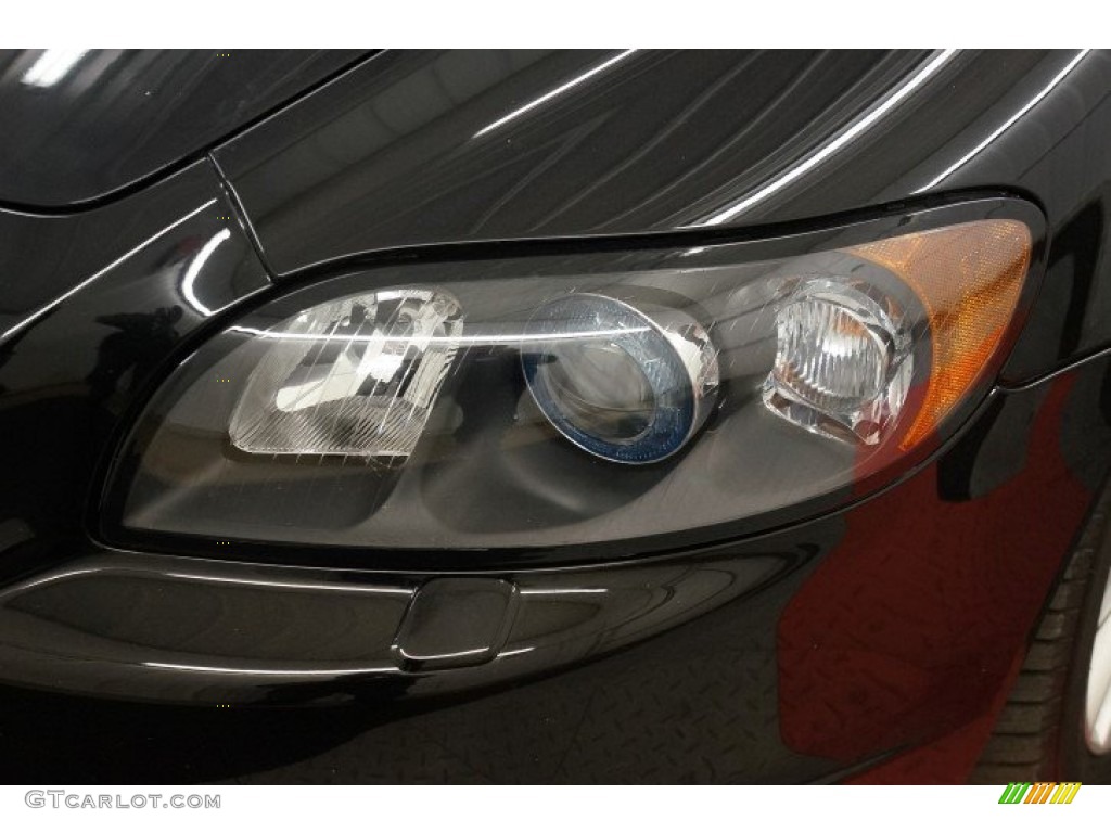 2008 C70 T5 - Solid Black / Calcite Cream photo #38