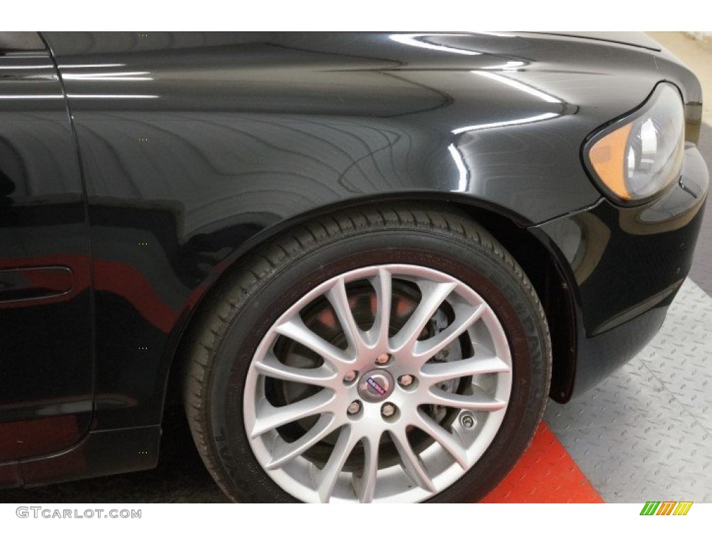 2008 C70 T5 - Solid Black / Calcite Cream photo #42