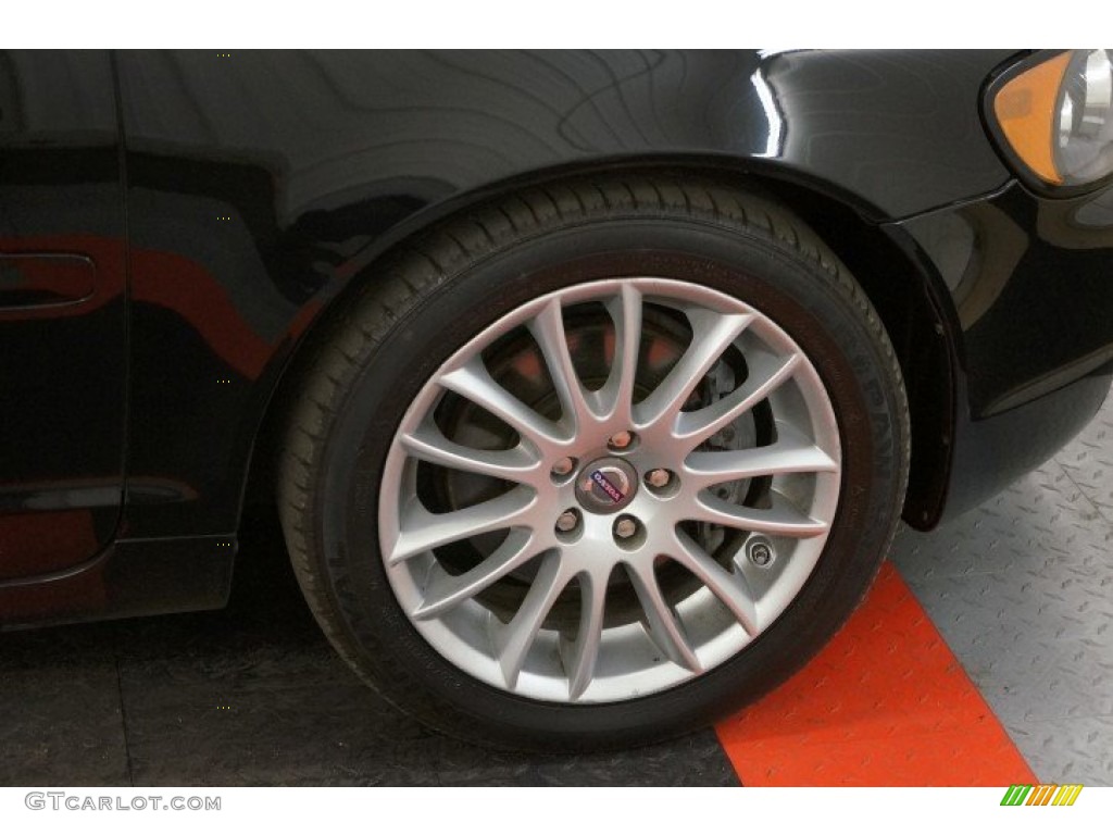 2008 C70 T5 - Solid Black / Calcite Cream photo #43