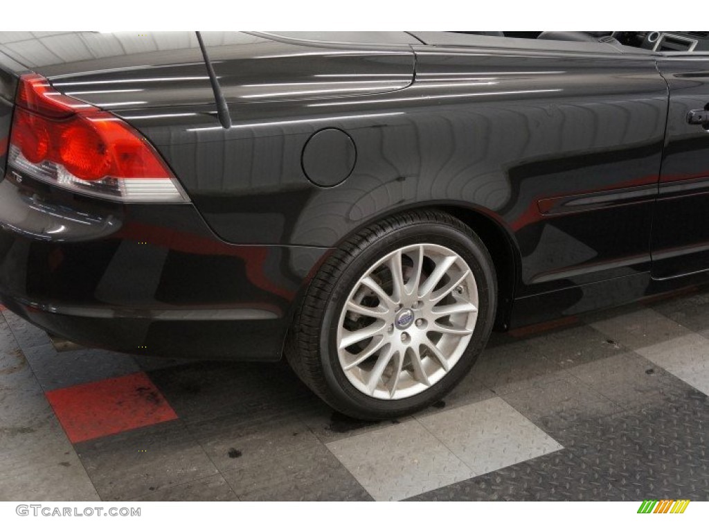 2008 C70 T5 - Solid Black / Calcite Cream photo #48