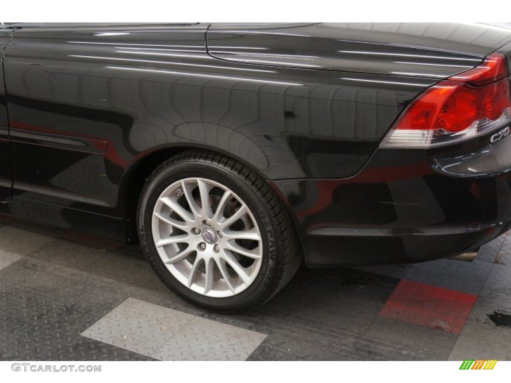 2008 C70 T5 - Solid Black / Calcite Cream photo #53