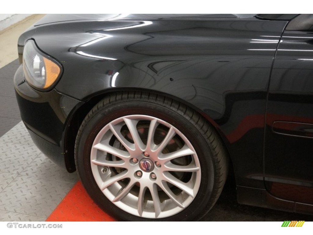 2008 C70 T5 - Solid Black / Calcite Cream photo #59