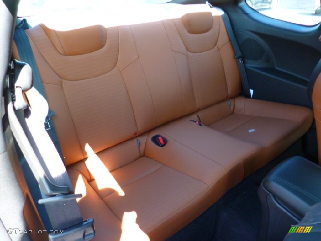 2015 Hyundai Genesis Coupe 3.8 Ultimate Rear Seat Photo #97715706