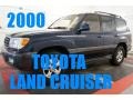 2000 Atlantis Blue Mica Toyota Land Cruiser   photo #1