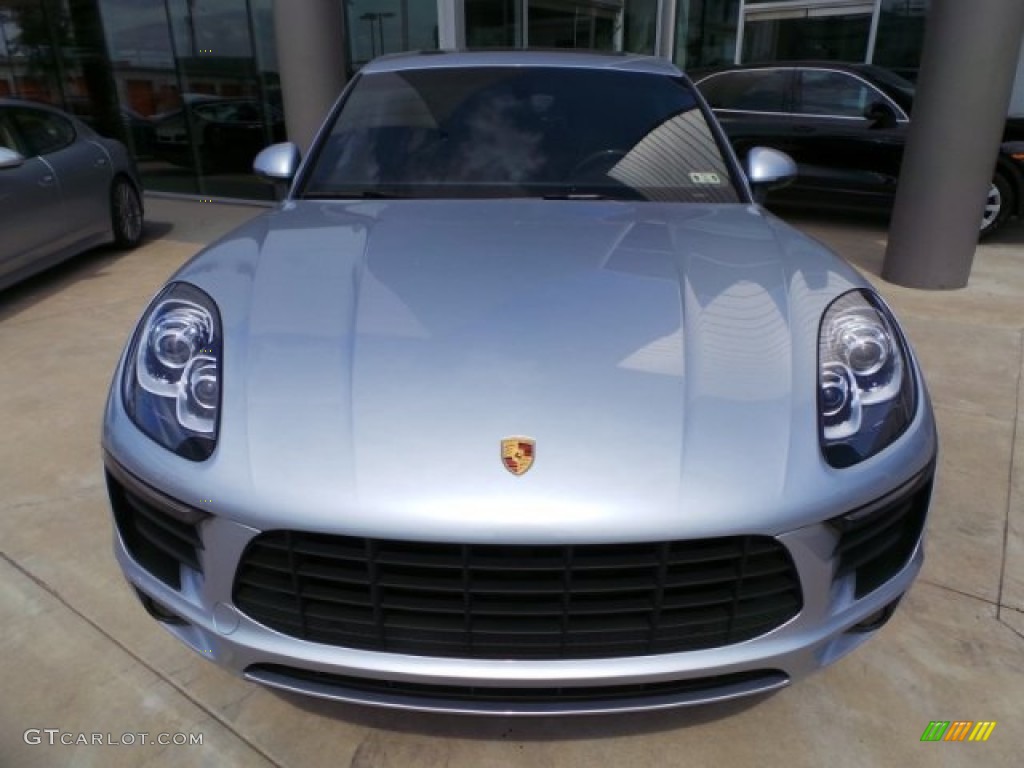 Rhodium Silver Metallic 2015 Porsche Macan S Exterior Photo #97716873