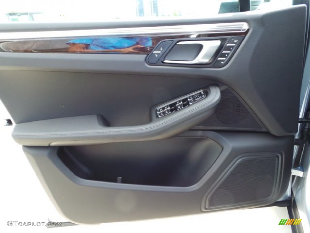 2015 Porsche Macan S Black Door Panel Photo #97717005
