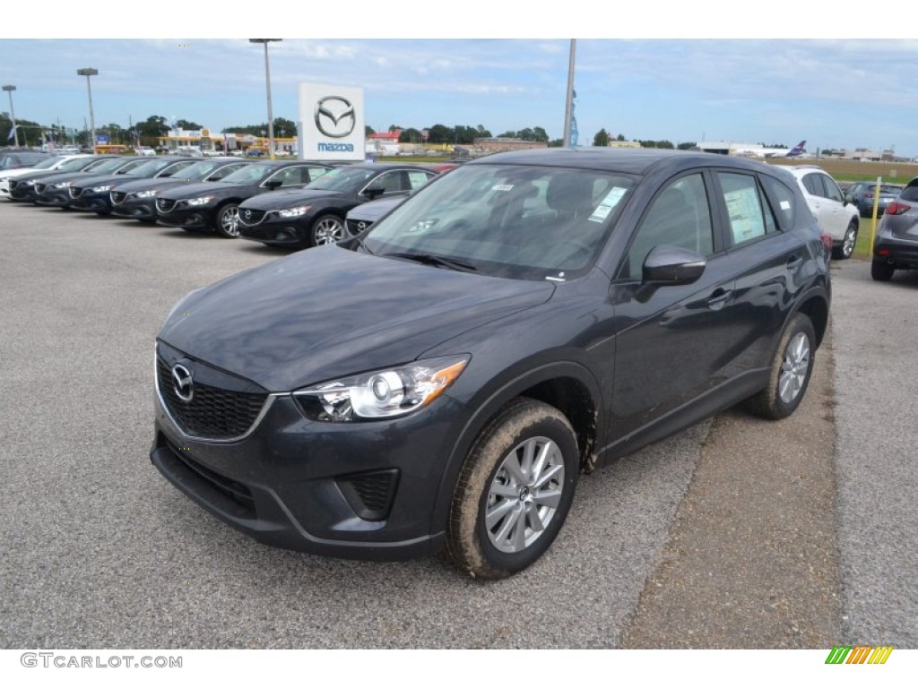 2015 CX-5 Sport - Meteor Gray Mica / Black photo #1