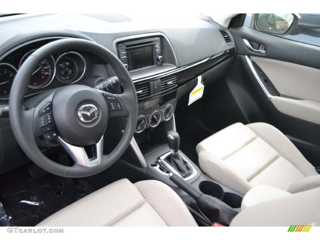 Sand Interior 2015 Mazda CX-5 Touring Photo #97717467