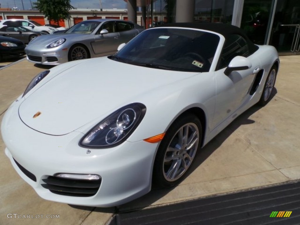 White 2015 Porsche Boxster Standard Boxster Model Exterior Photo #97718133